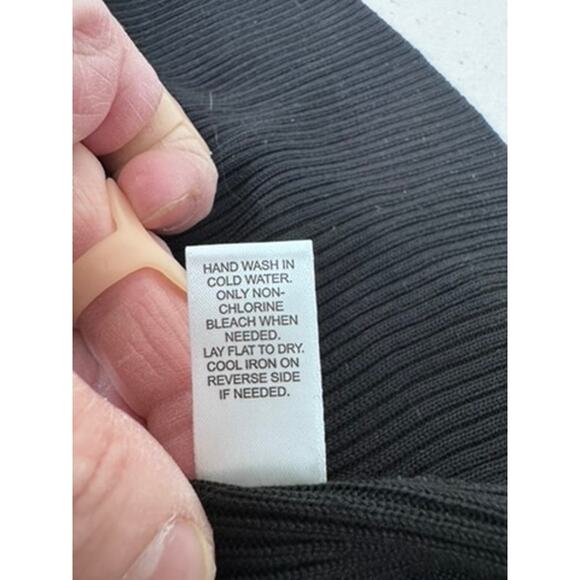 "CATO" Stunning Black Stretch Blouse,Velvet Burnout ,Sheer,Puff Sleeves,SZ 22/24 - Picture 9 of 10